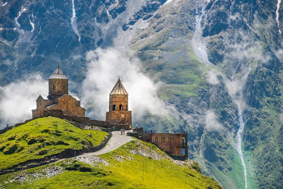 Gergeti Trinity Church in Georgia